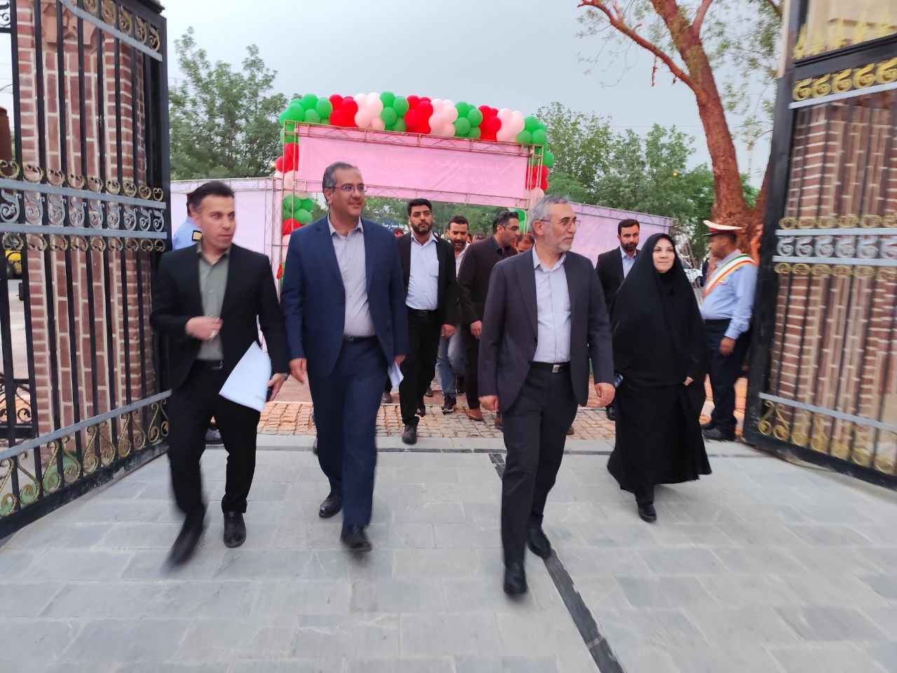 افتتاح ۵ پروژه فرهنگی، عمرانی، تفریحی، ورزشی و رفاهی در قرچک